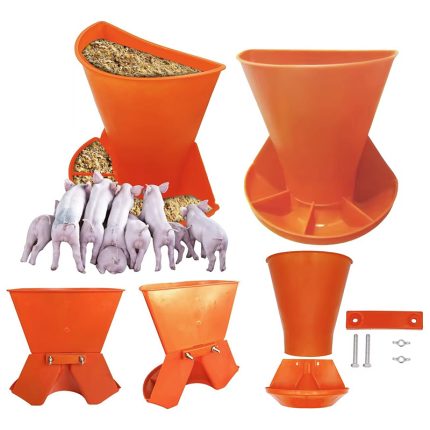 piglet wall mounted plastic trough