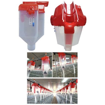 plastic drop feeders funnel