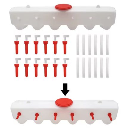 sow milk breast feeder