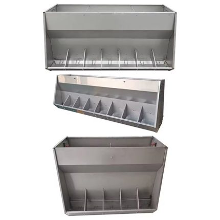 pig stainless steel trough feeder