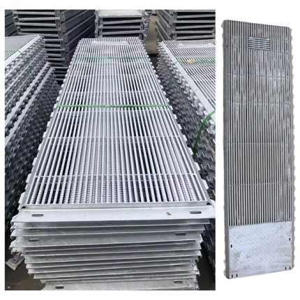 triangular steel dung leakage plate